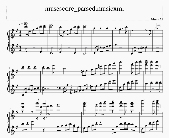 Music Sheet